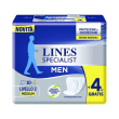 lines specialist men - 14 assorbenti maschili per incontinenza livello 2 medium
