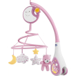 chicco next2dreams - giostrina 3 in 1 rosa