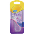 scholl party feet retro tallone fascia in gel trasparente 2 pz solette