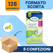 tena discreet ultra normal 3 gocce 16 pezzi - assorbenti femminili monoconfezionati per perdite urin