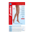 scudotex - collant 140 den punta aperta maglia a rete compressione graduata (19-22 mm hg) taglia 3 s