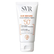 crema solare viso 50+ spf colorata per pelle secca sun secure ecran mineral teinte protezione molto
