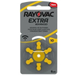 rayovac extra blister batterie per apparecchi acustici per modello 10