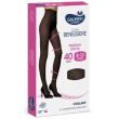 sauber linea benessere collant a compressione graduata 8-12mmhg 40 denari colore nero taglia 4
