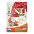 farmina gatto n&d quinoa skin&coat aringa, quinoa, cocco & curcuma 300 gr