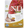 n&d quinoa per gatti adulti con quaglia quinoa cocco e curcuma - alimento per gatti adulti con intol