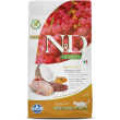 n&d quinoa skin & coat, quaglia, cocco & curcuma - alimento completo per gatti adulti per pelle e pe