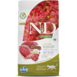 n&d quinoa urinary anatra, quinoa, mirtillo e camomilla - alimento completo per gatti adulti con pro