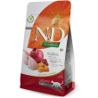 n&d pumpkin adult alla quaglia zucca e melograno - alimento completo per gatti 1,5 kg