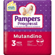 pampers progressi mutandino midi misura 3 21 pezzi