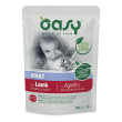 oasy gatto adult bocconcini in salsa agnello 85gr (bustina)