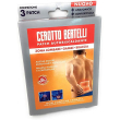 bertelli cerotto autoriscaldante zona lombare - gamba - braccia 3 pezzi