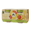baby food bio omogeneizzato banana e mela 2 x 80 g