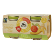 alce nero, omogeneizzato banana mela bio, 2x80g
