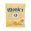 monks caramelle defend+ zenzero e limone 46g – caramelle senza zucchero, sollievo gola e naso, ben