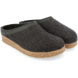 clogs haflinger torben wollfilz graphit unisex 40