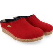 clogs haflinger kris wollfilz paprika 37