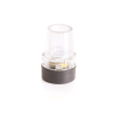 puntale standard con base in gomma luce a led diametro 18-19 mm - moretti