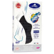 sauber calza uomo fantasia q-skin 70 den nero riga sottile denim taglia p promo