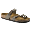 birkenstock mayari stone birko flor nubuck 38
