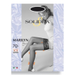 solidea marilyn miele 4-l 70 den calza autoreggente