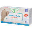 profar guanto in vinile senza polvere m 100 pz guanti