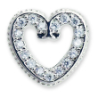 bjt966 orecchini elegant heart stainless steel