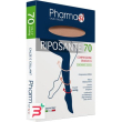 pharmasi calza autoreggente 70d punta aperta nero 3