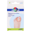 master-aid foot care separatore per alluce in gel l, 2 pezzi
