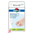 separatore dita in gel master-aid footcare mix 1 small + 2 medium c9