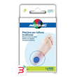 talloniera in due tipologie di silicone master-aid footcare large 2 pezzi f4