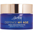 bionike defence my age crema notte rinnovatrice e nutriente 50 ml
