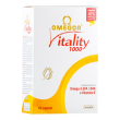 omegor vitality 1000 - integratore di omega-3 ad alta concentrazione - 60 capsule - supporto per l'e