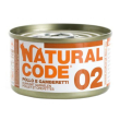 natural code gatto 02 pollo gamberetti 85gr (lattina)