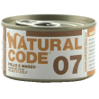 natural code gatto 07 pollo manzo 85gr (lattina)