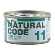 natural code gatto 11 tonno aloe 85gr (lattina)