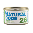 natural code gatto 26 jelly tonno tacchino 85gr (lattina)