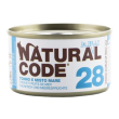 natural code gatto 28 jelly tonno misto mare 85gr (lattina)