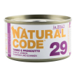 natural code gatto lattina (29) adulto tonno & prosciutto 85 gr     temporaneamente mancante dal