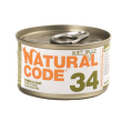 natural code gatto 34 tonno kiwi 85gr (lattina)