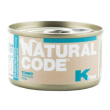 natural code gatto kitten tonno 85gr (lattina)