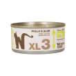 xl 3 pollo e aloe - alimento complementare per gatti adulti 170 gr