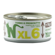 natural code gatto xl6 tonno prosciutto 170gr (lattina)