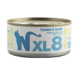 natural code gatto xl8 tonno olive 170gr (lattina)