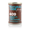 natural code dog 409 cinghiale e melograno 400gr 1609 pate' minsan 97...