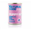 natural code dog puppy 02 agnello riso e pera 400gr monoproteico 1672...