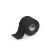 curamed fisiotape - nastro kinesiologico nero per supporto muscolare 5 cm x 5 m