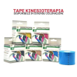 curamed fisiotape pelle 5 centimetri x 5 metri – nastro kinesiologico elastico sportivo per muscol