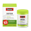 swisse detox - colina integratore con cardo mariano, curcuma ed estratto di carciofo, integratori al