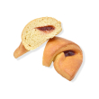 brioche con marmellata alla ciliegia senza lattosio e senza glutine -